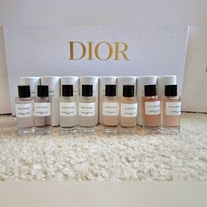 Dior La purfume collection 8 bottles